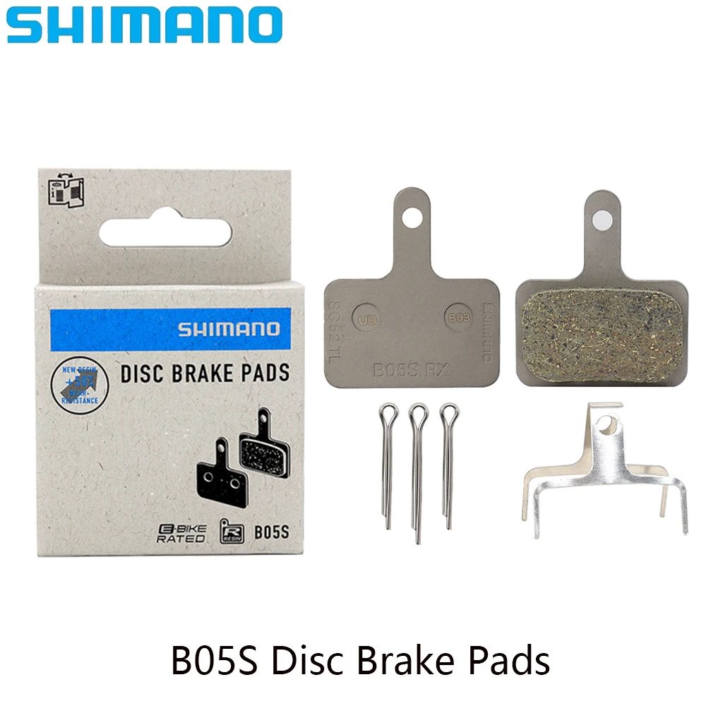 SHIMANO B05S Resin Disc Brake Pads For BR-MT200 MT400 UR300 MT500 M355 M375 M415 M446 M485 M525 Bicycle Original Parts