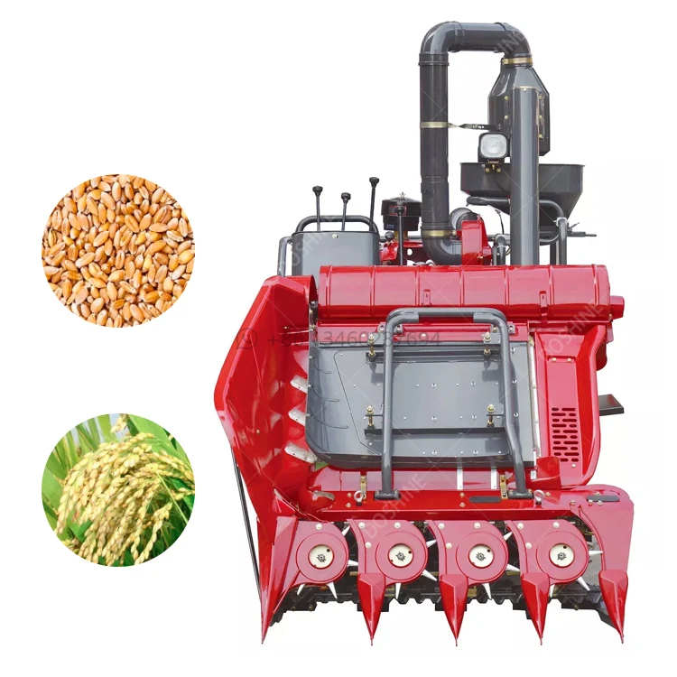 Hot Sale Tractor Mounted Maize Harvesting Machine Rice Combine Harvester