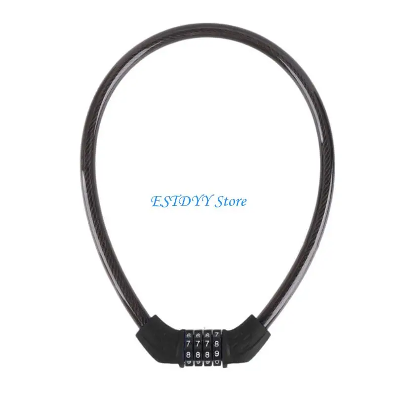 

G6DE Regulable Combination Bike Lock Corrosions Resistant Bicycles Passwords Lock Bike Accessories