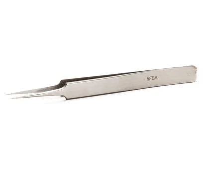 5FSA Forceps 0.1mm Ultra-fine Tip No. 5 Cell Clip, Biological Microelectron Microscopy Operation