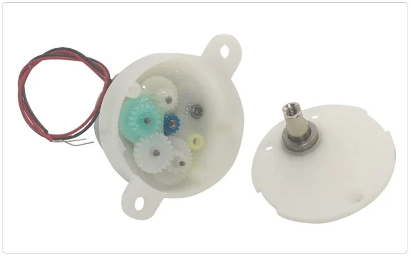 DC 6V Micro-Motor 5-100 RPM – Kleines Getriebemotor Aus Kunststoff Für DIY-Projekte
