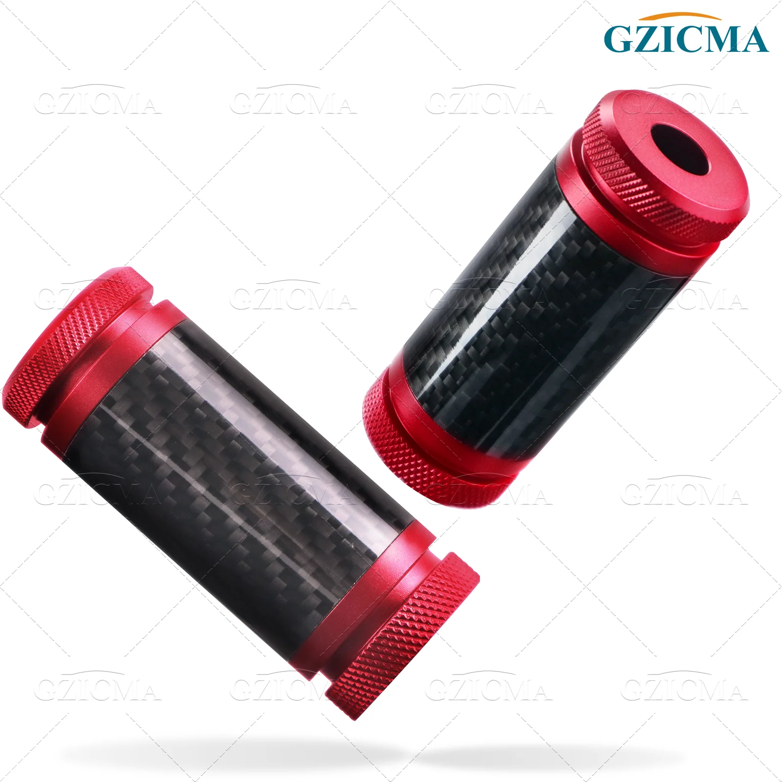 GZICMA Motorcycle Crash Bar CNC Sliders End Caps for Harley Touring Street Glide Softail Low Rider Sportster 883 Engine Guard