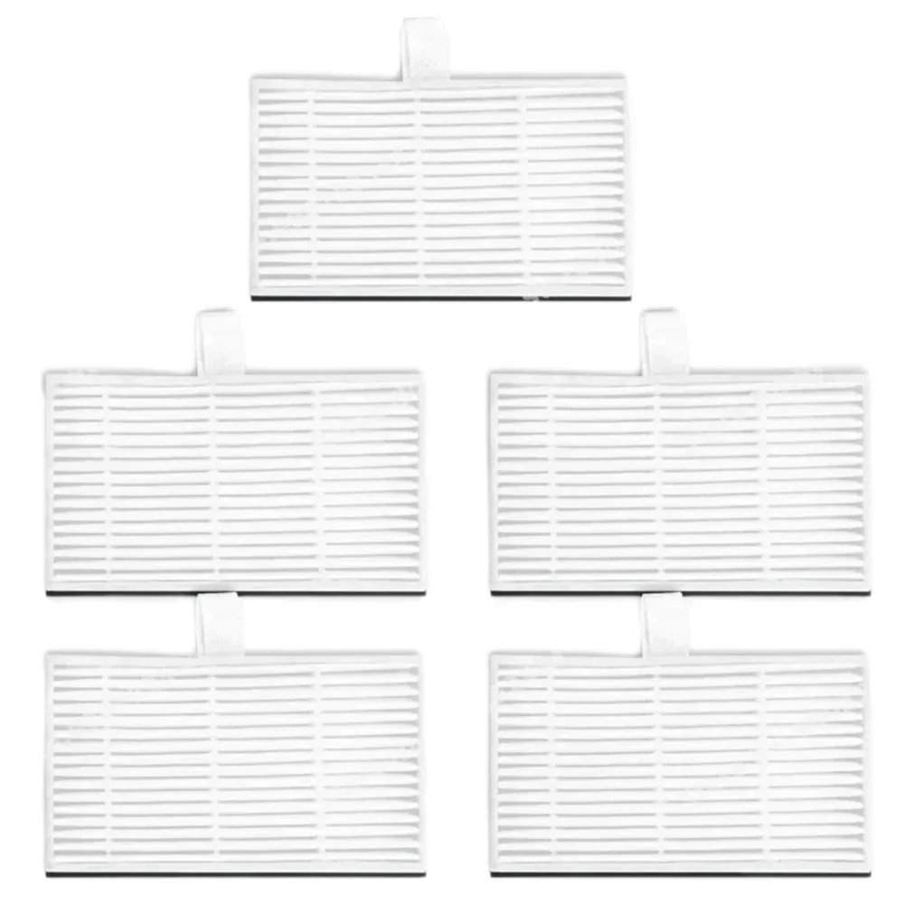 5pcs Filters For Midea S5 Plus   For Cecotec For Conga 2299 Ultra Robot Vacuum Cleaner Spare Replacement Filters Sweeper Parts