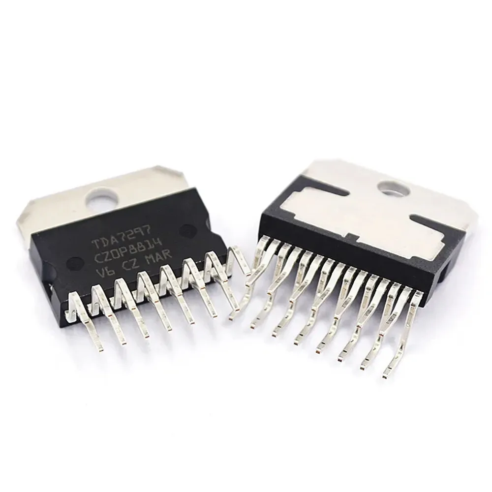 

TDA7297 ZIP-15 sound amplifier integrated circuit chip