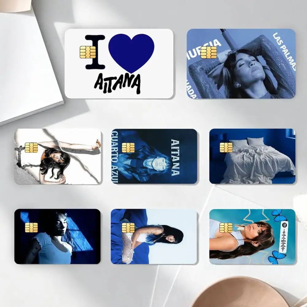 

C-Cuarto A-AitanaS A-Azul Sticker Decoration Creative Bank Card Bus Metro Waterproof Sticker