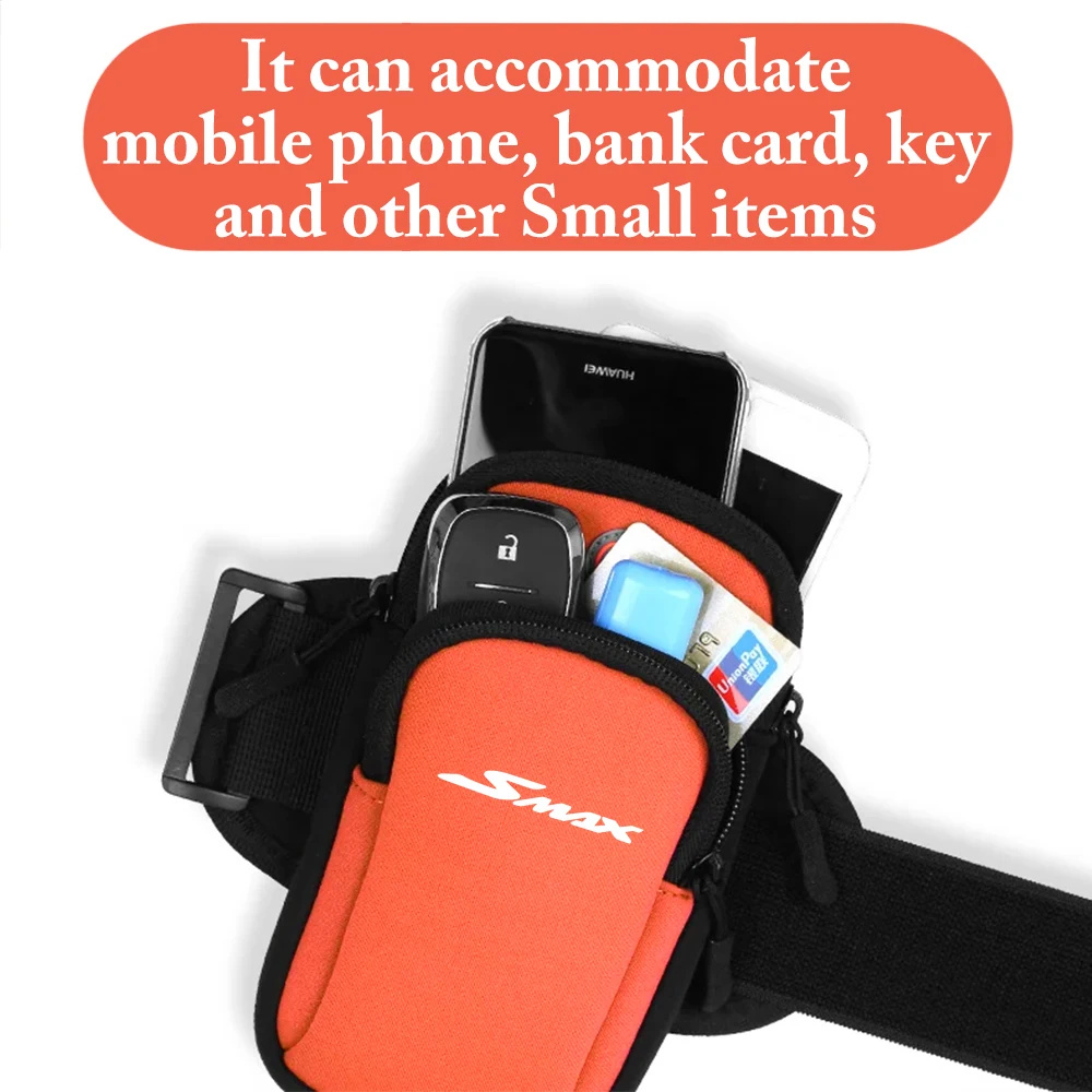 For YAMAHA SMAX 155 S-MAX 160 SMAX155 SMAX 155 smax 160 Armband Sport Phone Case  For Running Arm Phone Holder Sports Bag