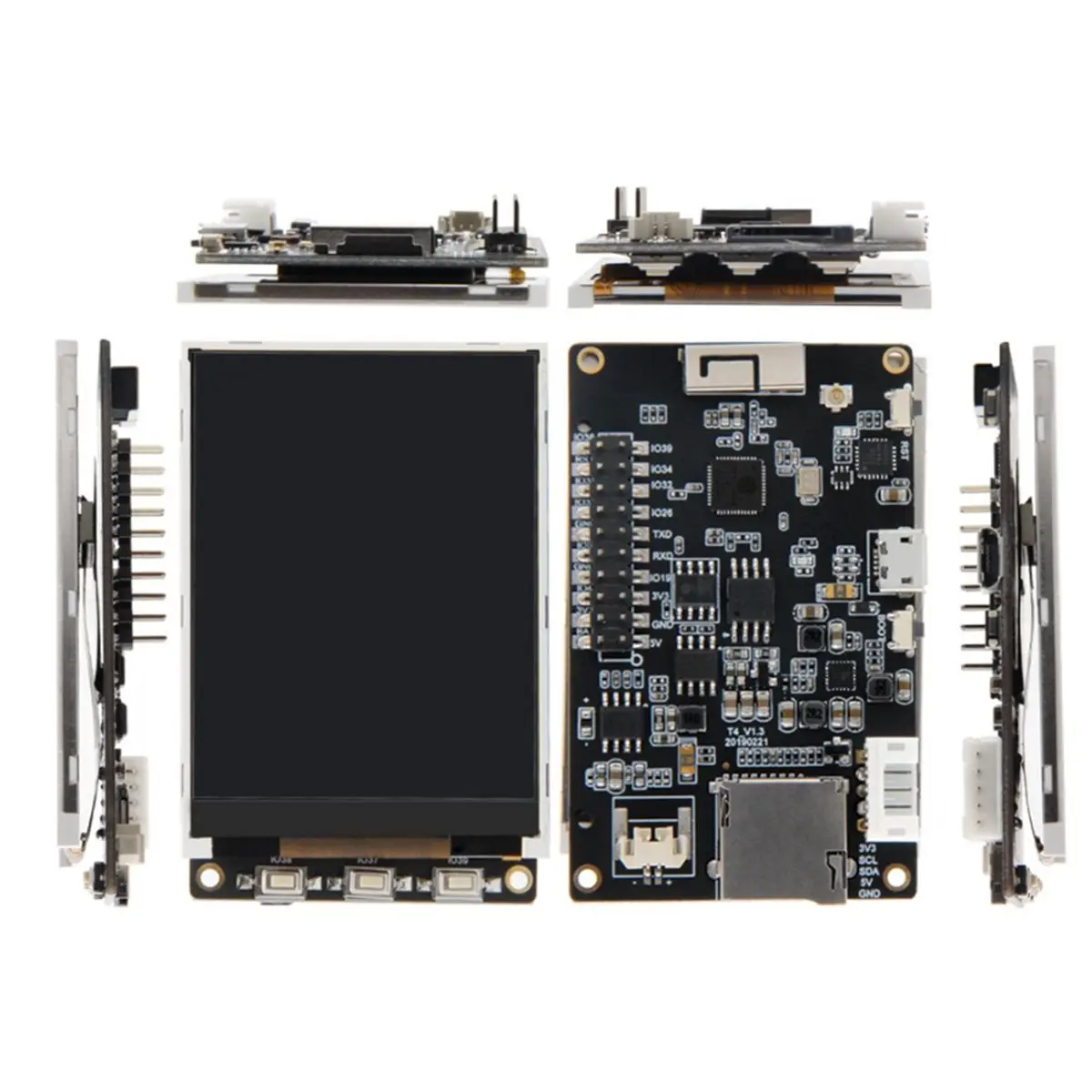 

Новый модуль расширения T4 с ЖК-дисплеем 2,4 дюйма и CH9102, плата расширения для разработки DIY-электроники и проектов IoT (2026 год)