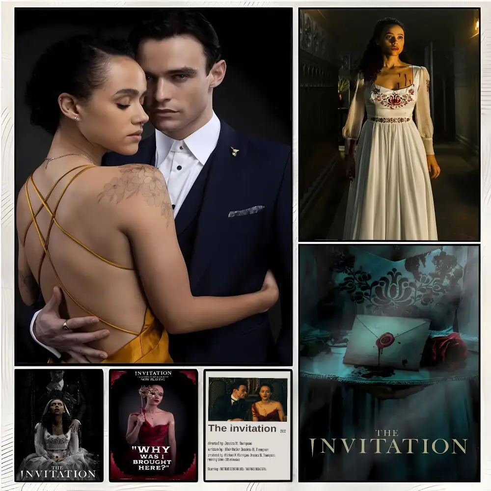 Horror Short T-The Invite Poster Superior Home Space  Indoor Decorative Art & Home Decor
