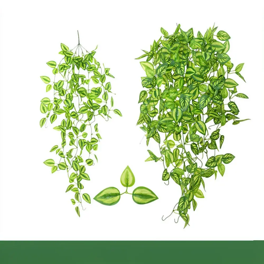 Dekorative künstliche Efeugirlande für Zongwang, Wandbehang, künstliche Pflanze, künstliches Grün, Seidenblätter, ästhetisches Ornament