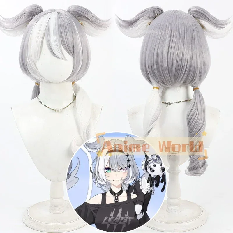Virtual YouTuber LazuLight Elira Pendora 2025 Costume Cosplay Wig Synthetic Hair Halloween Costume Anime Party Wigs + Wig Cap