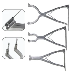 GREATLH Orthopedic Kirschner Forceps Distractor Ankle Knee Joint Retractor Opener Autoclavable Veterinary Tool Stainless Steel