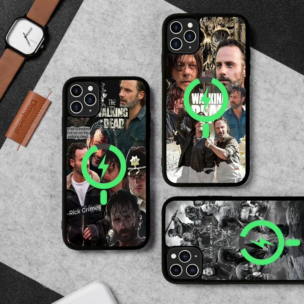 

Zombie Walking Movies Dead Phone Case Magnetic Case For IPhone 16 14 13 12 11 15 Pro Max Plus For Magsafe Wireless Charge Cover