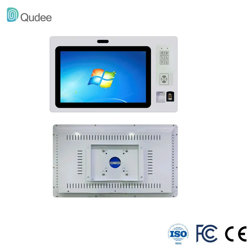 

15 Inch Industrial Touch Panel PC All In One Computer For Fingerprint Face Recognition IC Card Reader Automation