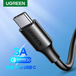 Cavo USB C UGREEN cavo di tipo C 3A cavo USB di ricarica rapida per iPhone 15 Samsung S23 Xiaomi 11 Pro cavo di ricarica dati USB C USB