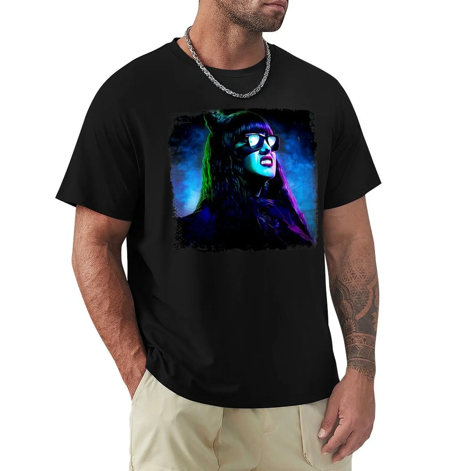 

What We Do In The Shadows Nadja T-Shirt Lightweight Gym Training T-Shirt