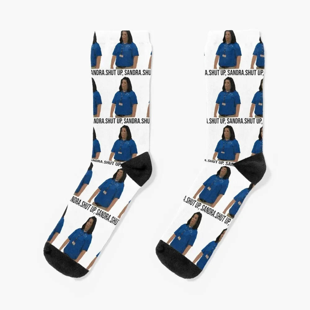 

Shut Up Sandra Socks luxury floral Socks Man Women's