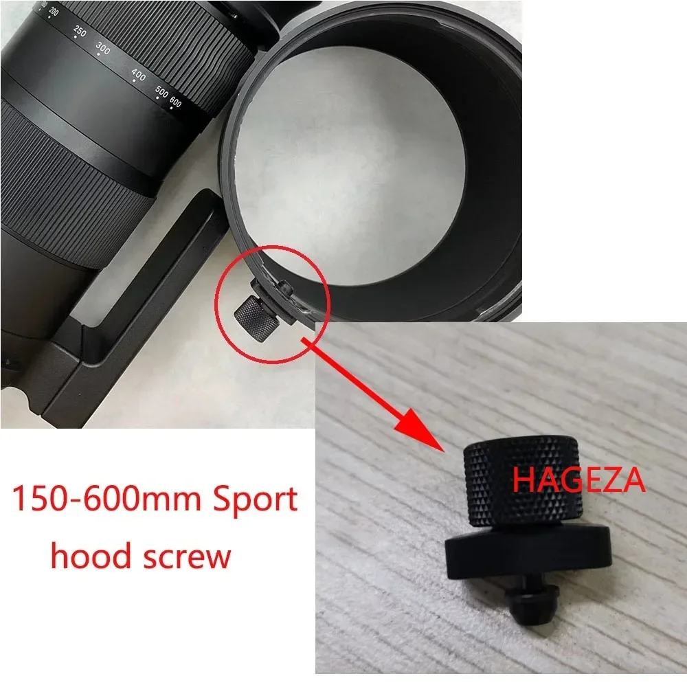 

New for SIGMA 150-600mm Sport Hood Lens Bracket Ring Screw Lens Replacement Repair Parts