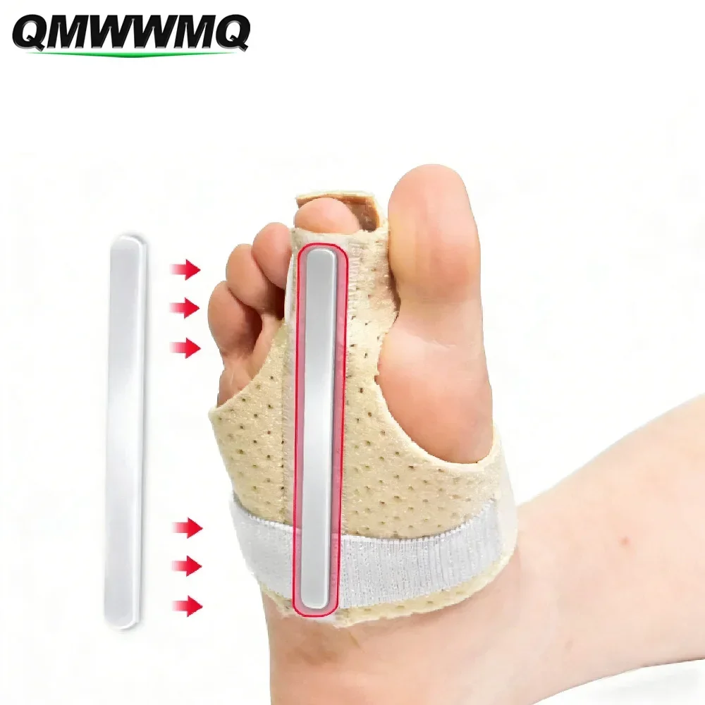 1PCS Adjustable Foot Compression Wrap, Hammer Toe Straightener Corrector for Metatarsalgia and Various Toe Deformity Pain Relief