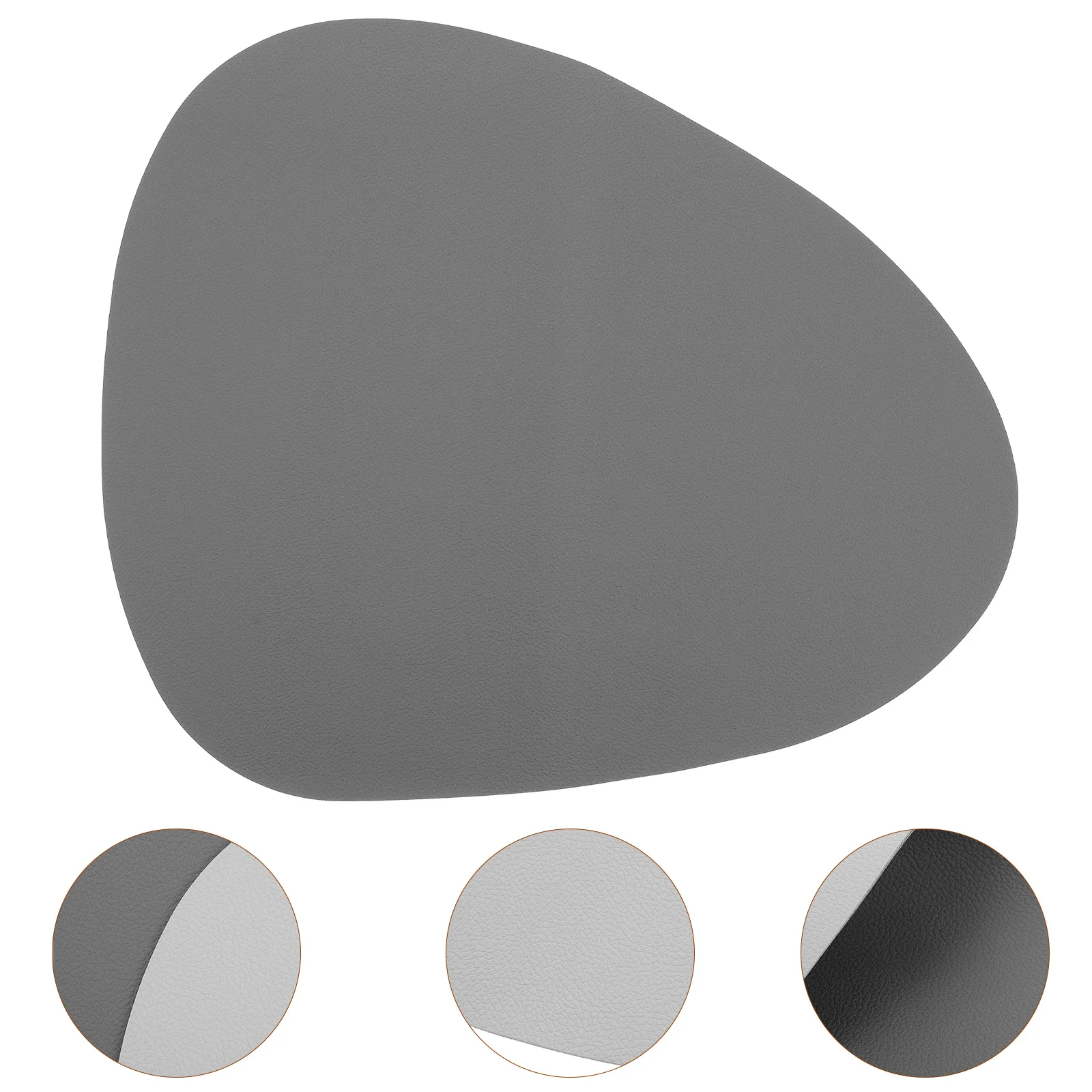 

Heat resistant Insulation Placemat PU Oval Pad for Dining Table Washable Bowl Mat Anti scald Mats High Performance