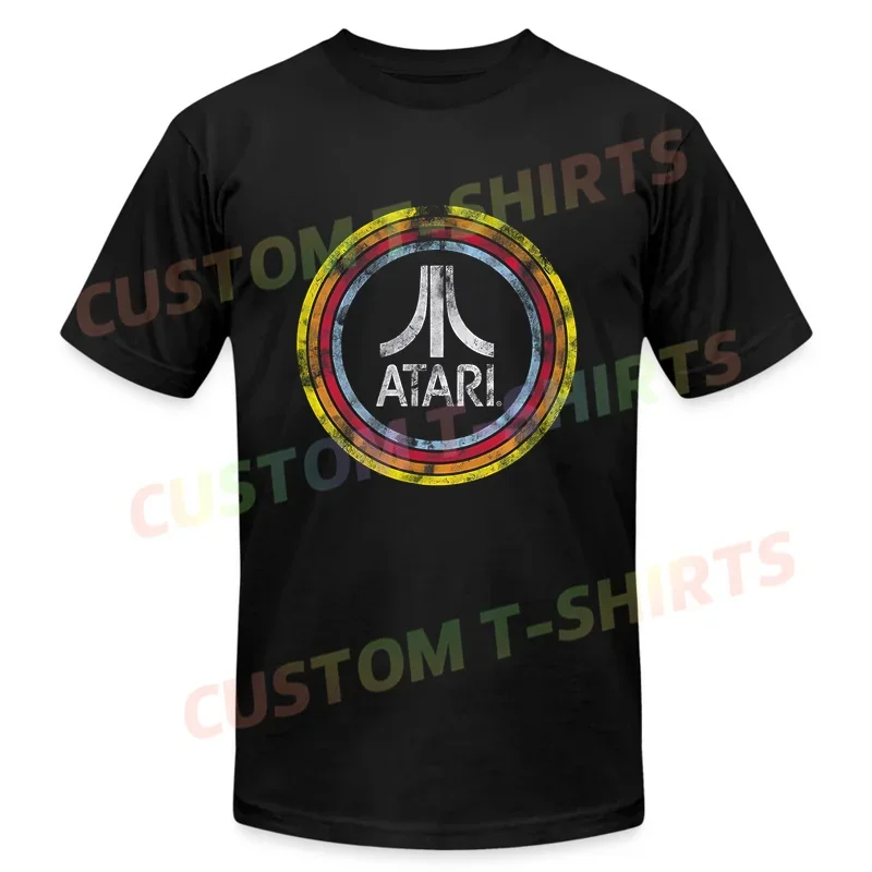 

2024 Men T Shirt Casual Buy Ataris Logo Circle T-Shirt Online Liberia Graphic Summer Short Sleeves 100% Cotton S-3XL Cool Tee