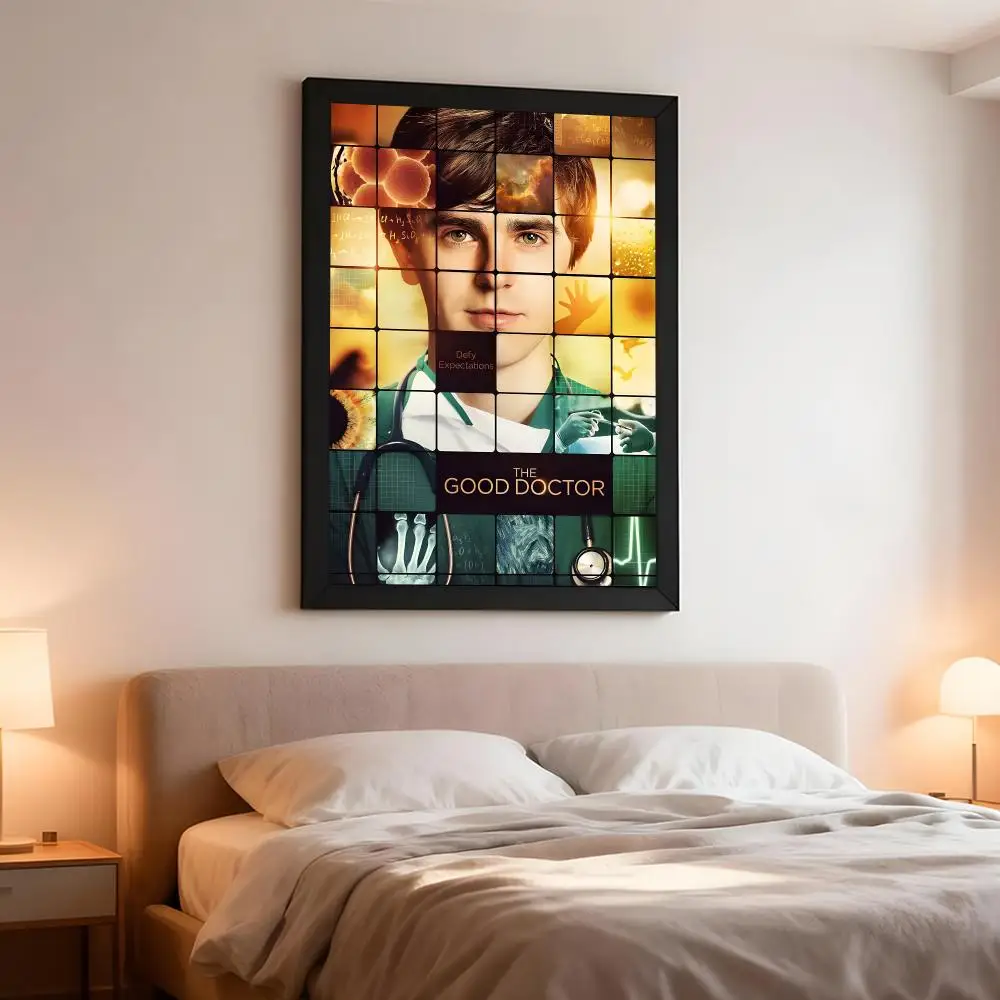 tvseries medical T-The Good Doctor Poster Artistic Instant Peel-Off Wall Decor Atmosphere Setter for Bedside & Shared Room