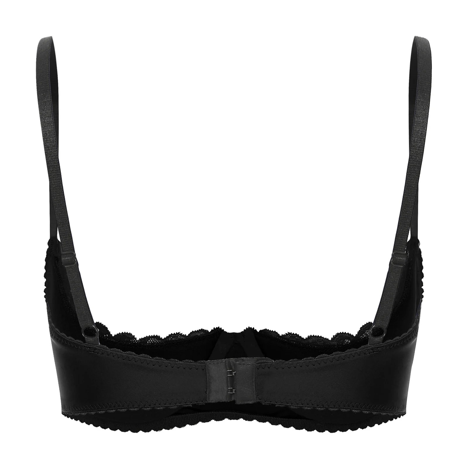 Women's Sexy Push Up Lace Bra, Half Cup Underwire
