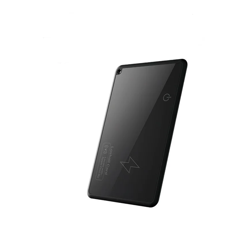 Wallet Tracker Card Draadloos opladen Tracking Locatie Gps Locator Smart Tag voor iPhone Apple-apparaat Vind mijn Airtag GPS-locator - afbeelding 1