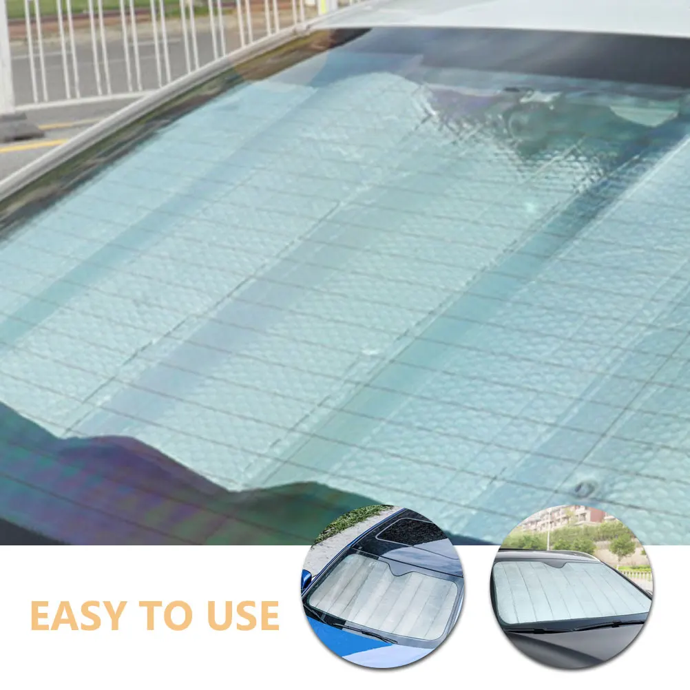 

Car Sunshade Windshield Sun Shade Uv Heat Protection Universal Fit For Suv Sedan Auto Window Shield Automotive Interior