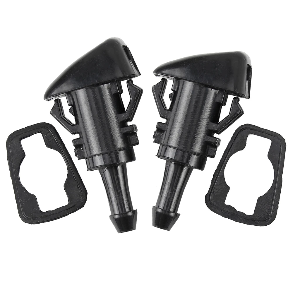 2Pcs Windshield Washer Wiper Nozzles Spray Jet 4805742AB For Jeep For Dodge For Chrysler For RAMB