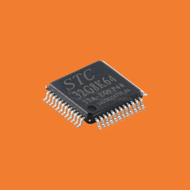 10pcs/original STC32G8K64-33A-LQFP48 high-speed 32-bit 8051 core (1T) microprocessor microcontroller