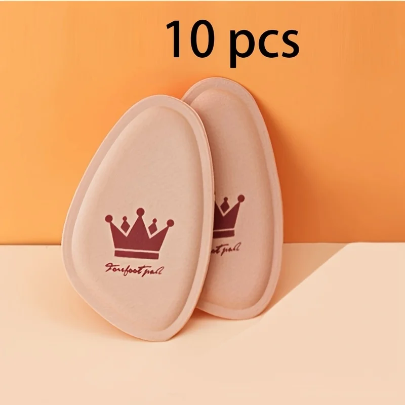 طقم مكون من قطعتين من الكعب العالي النسائي مع نصف نعل داخلي في الأمام، وسادة قدم أمامية، نعل داخلي للعناية بالقدم