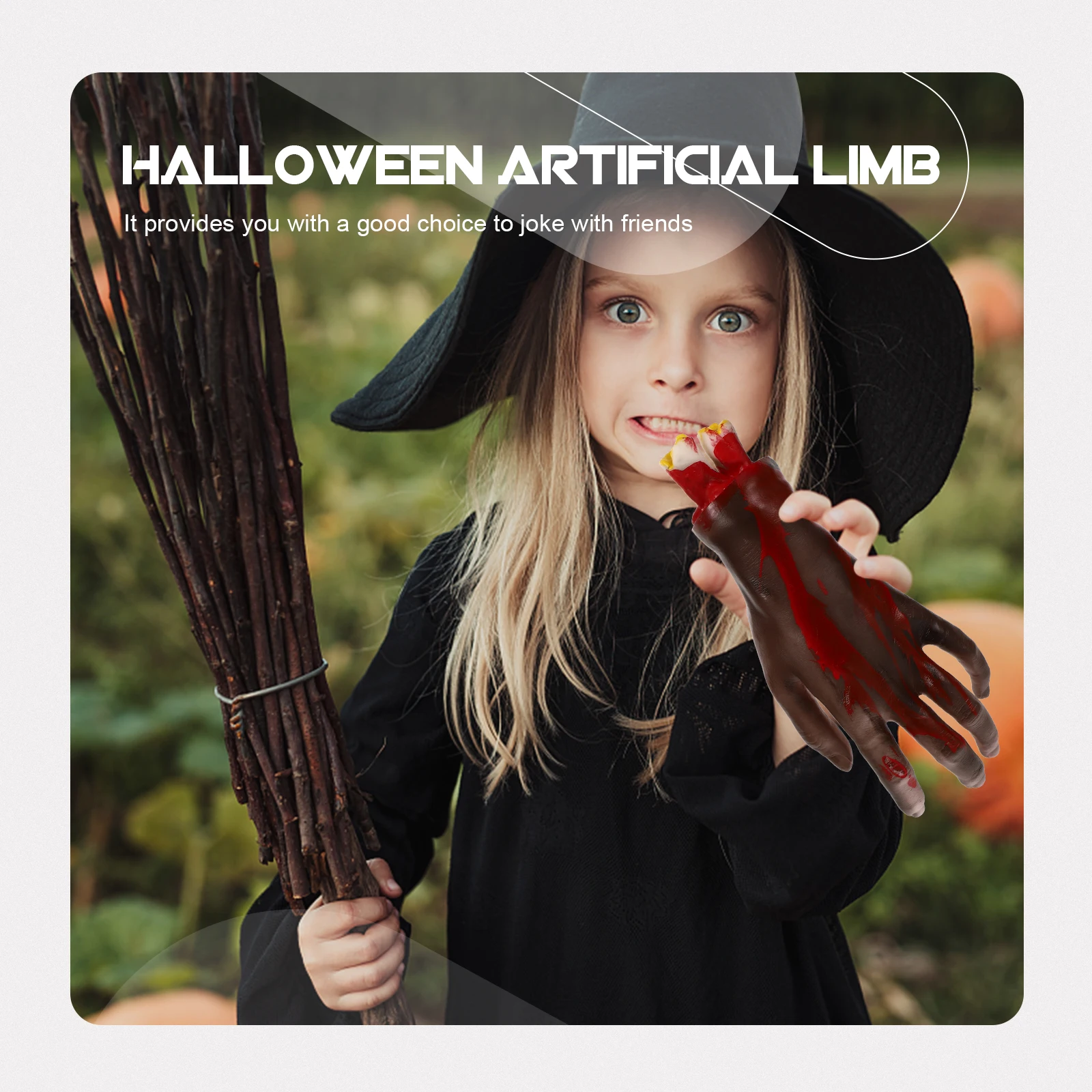 

4 шт., реквизит для поддельных конечностей, реалистичная шутка, рука, нога для Хэллоуина, страшные украшения, дом с привидениями, жуткие части тела, шутка