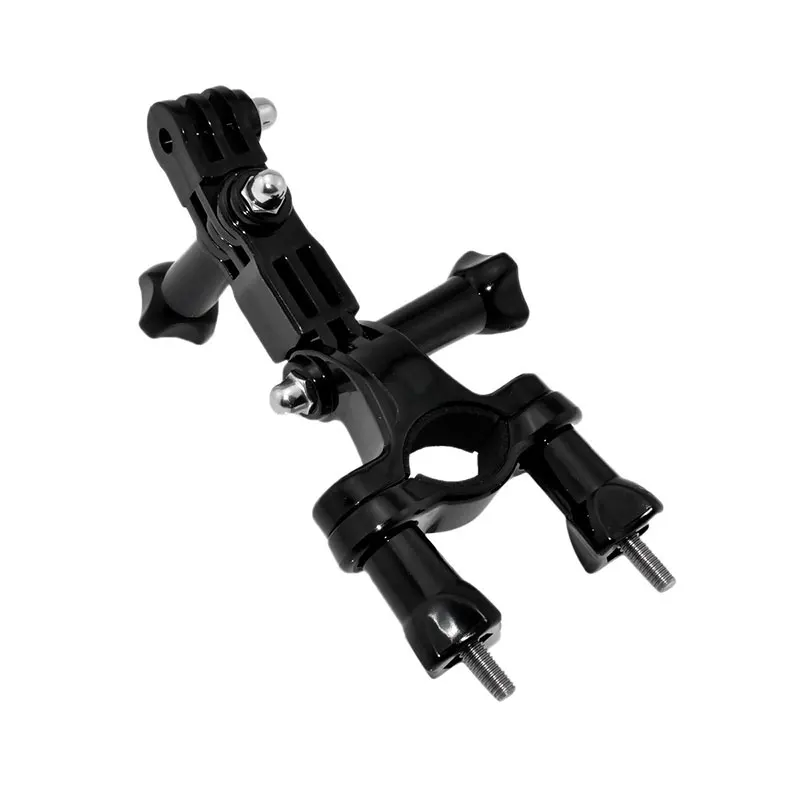 GoPro Hero 11 10 9 8 7 5 용 자전거 핸들 바 카메라 홀더, 액션 카메라 자전거 시트 포스트 마운트 브래킷 삼각대 세트 액세서리