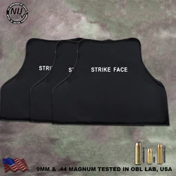 Genuine Bulletproof Plate Body Protection NIJ IIIA 3A PE Anti Stab Combat Defense Soft Insert for Tactical Vest Support Test