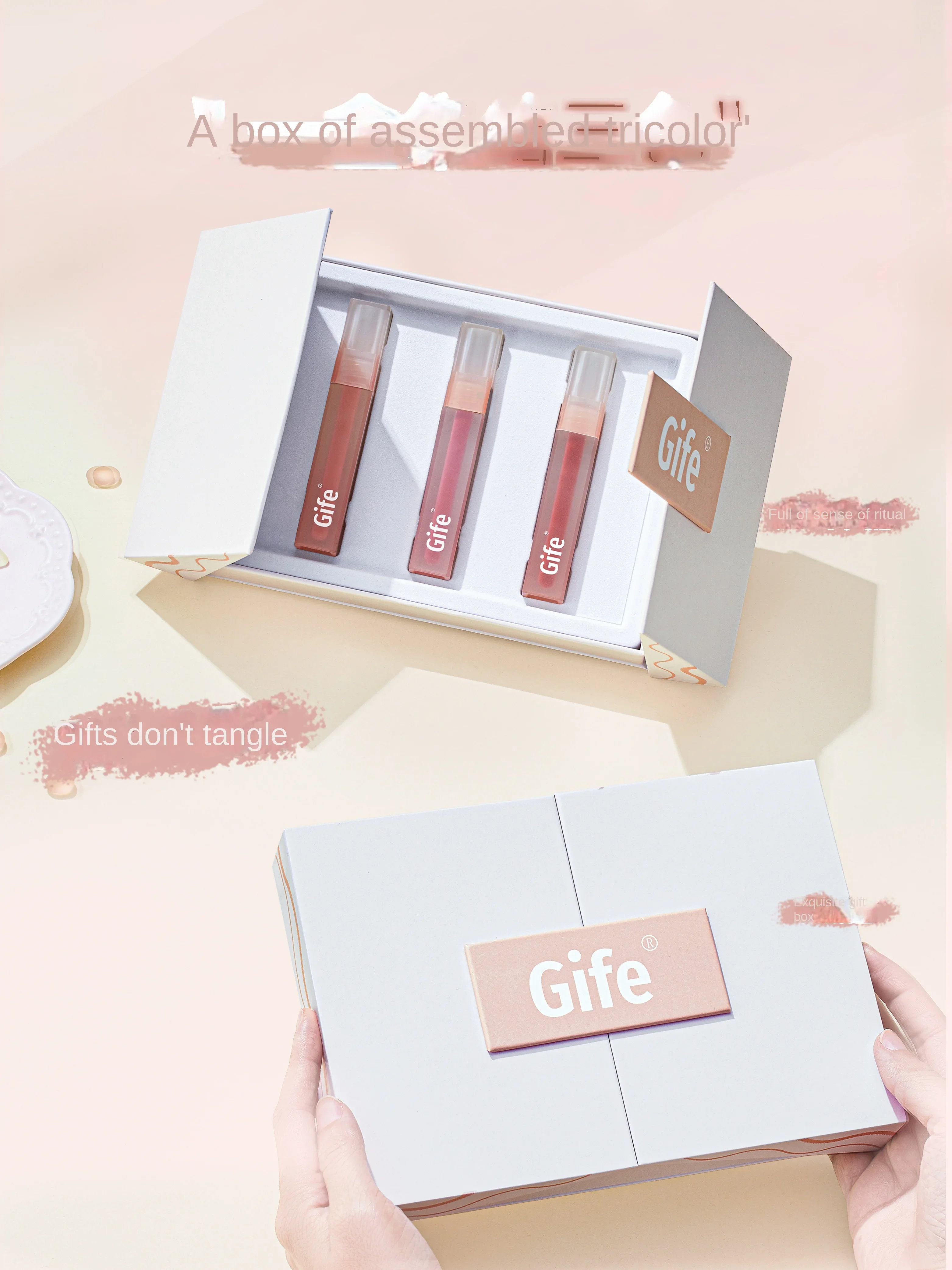 Gife Glass Lip Gloss Kit: Set of Mirror Glossoes for Women, Perfect Gift for Girls, Moisturizing and Long Lasting Lip Gloss