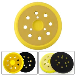 Almohadilla de respaldo de lijado de 5 pulgadas/125mm, 8 agujeros, 3 clavos, almohadilla de lijado de respaldo, lijadora de gancho y bucle, amoladora, herramientas eléctricas, accesorios