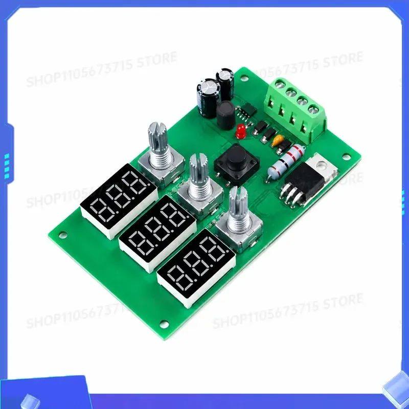 for PWM Dimming Speed Regulation Module Adjustable Frequency Duty Cycle Pulse Number for Square Wave Rectangular Wave Stepper