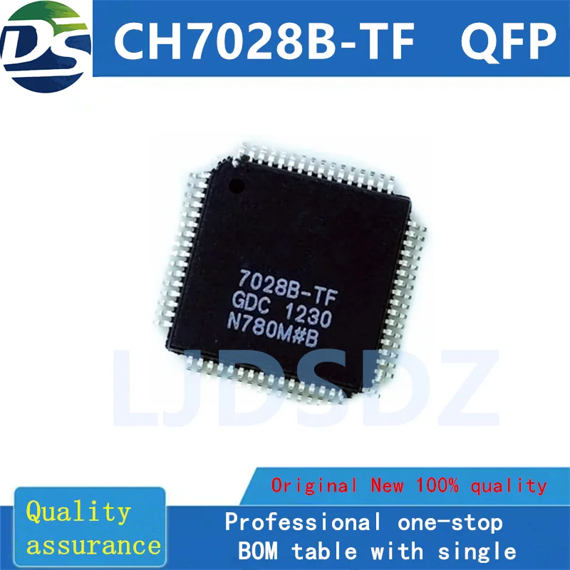 1 PÇS/LOTE  CH7028B-TF  QFP  IN STOCK