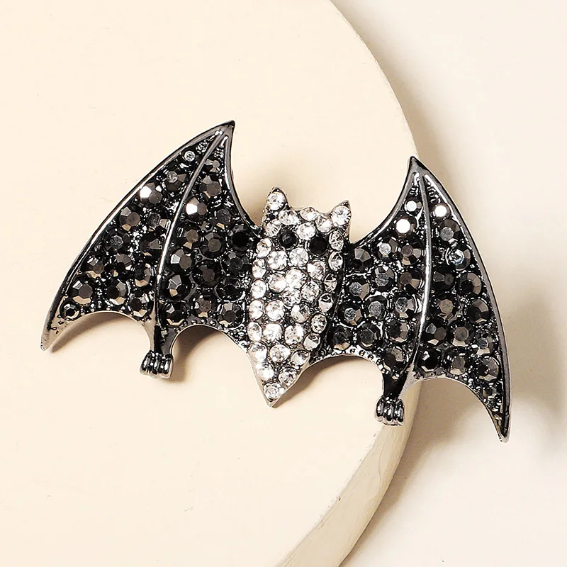 Halloween Spinne Haars pangen für Frauen Mädchen Pony Haarnadeln Strass Haars pangen Halloween Mode Prinzessinnen Haarschmuck – Detail 8