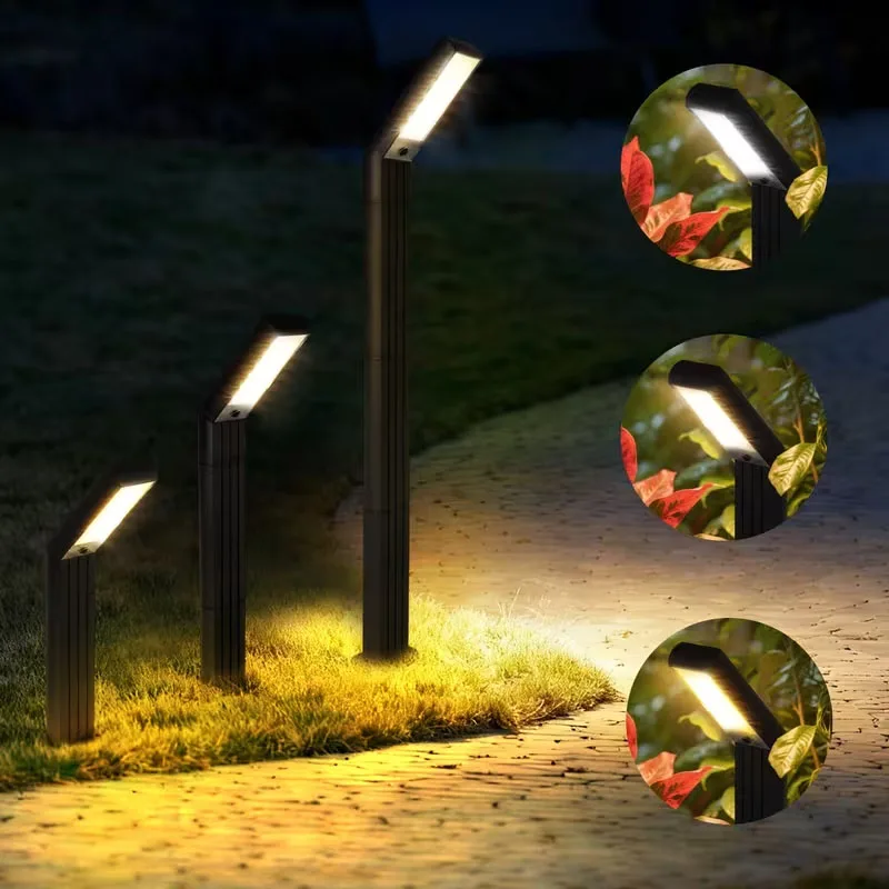 

Солнечные фонари для дорожек, яркие 90 светодиодов, наружное освещение, солнечные садовые фонари, 3 режима или RGB для тротуарной дороги, подъездной дорожки, двора, ночное освещение