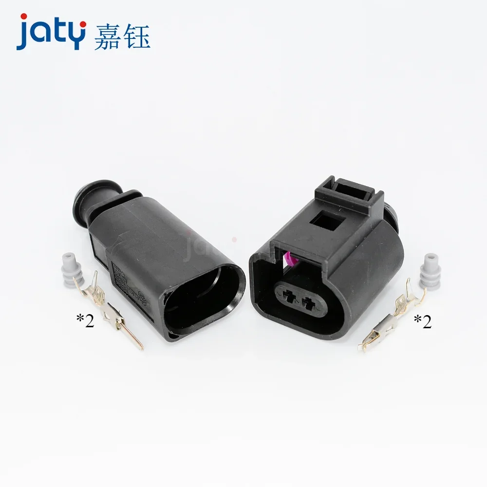 2-pin 1pcs 1J0973802/1J0973702  DJ7022A-1.5-11/21 Automotive waterproof connector connector plug for Volkswagen wiring harness