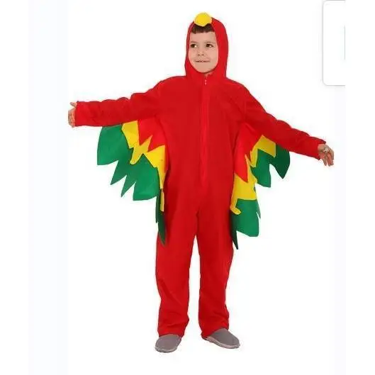 loween Cisas Baby Children's Animal Costume COS Parrot School Activi Bird Dr up Performance Clothes