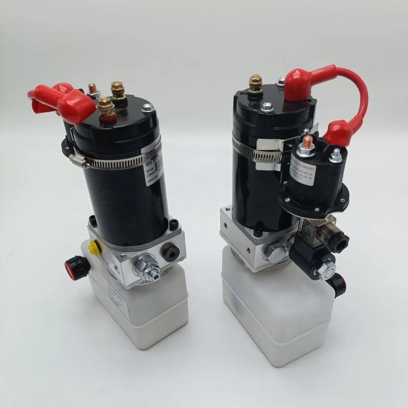 High Quality 12V DC Single-Acting Hydraulic Power Unit Customized by China Factory for Forklift Truck New Condition