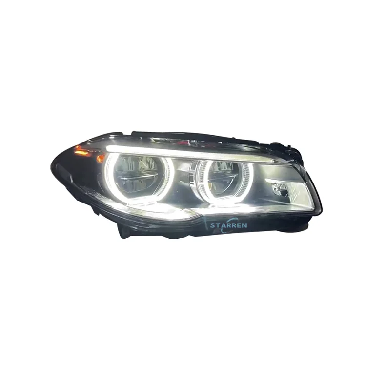 Angel Eye Headlight Kit for 10-17 F10 Upgrade F18 LED Light Upgrade for 5 Series Angel Eye LED Daytime Running Light