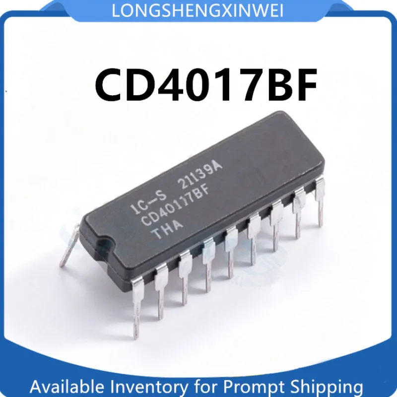 1PCS New CD4017BF CD4017 CDIP-16 Original Counter/Divider in Stock