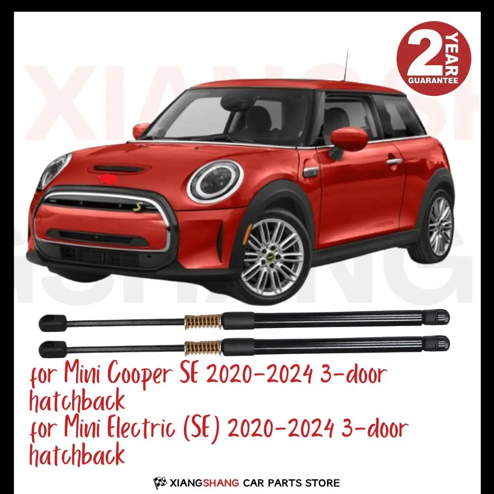 

2pcs Rear Tailgate Damper for Mini Cooper SE 2020-2024 3-door hatchback Tailgate WITH SPRING Trunk Boot Gas Charged Gas Struts