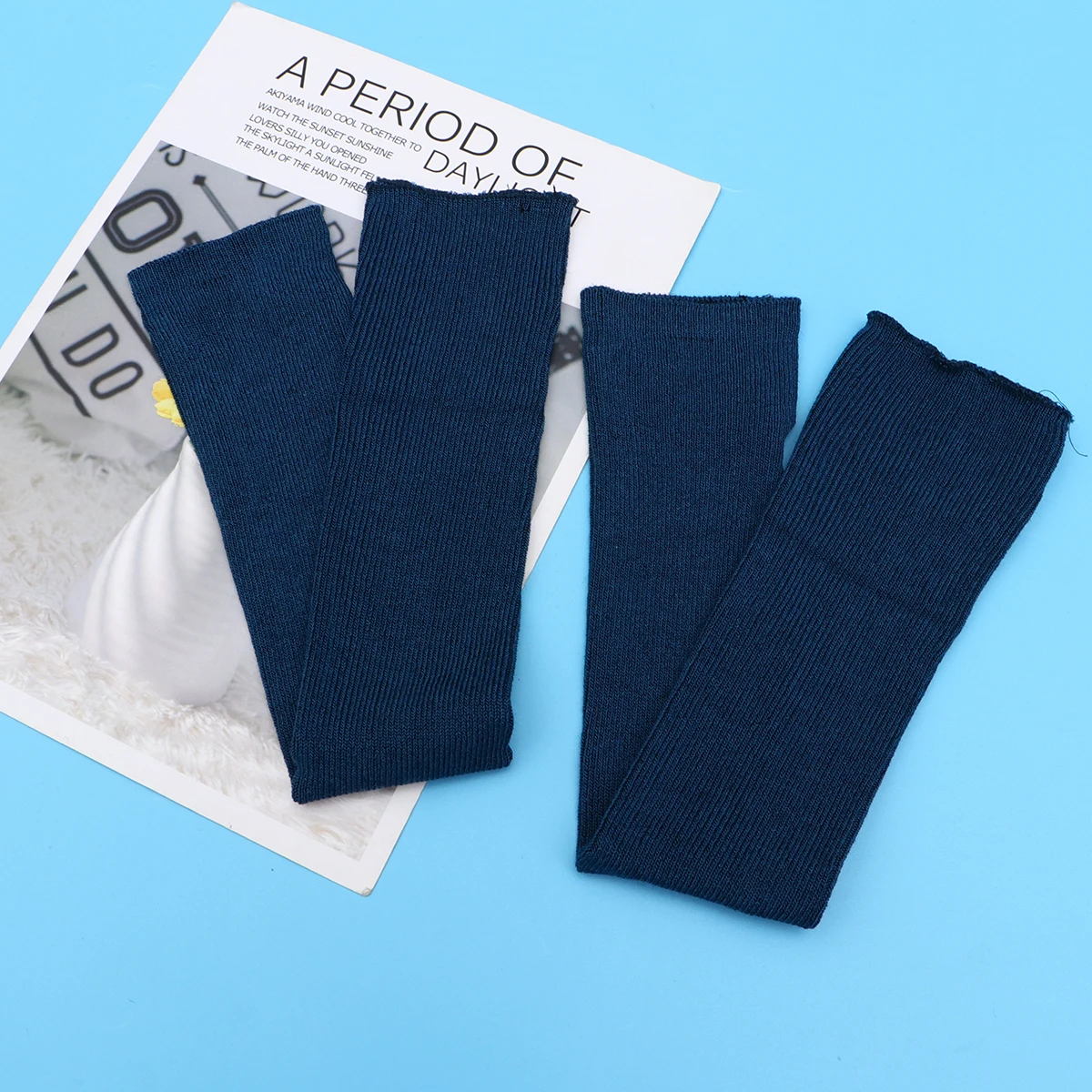 

Warm Keeping Forearm Sleeves Knitting Cotton Winter Oversleeves for Cycling Driving Fishing Sports