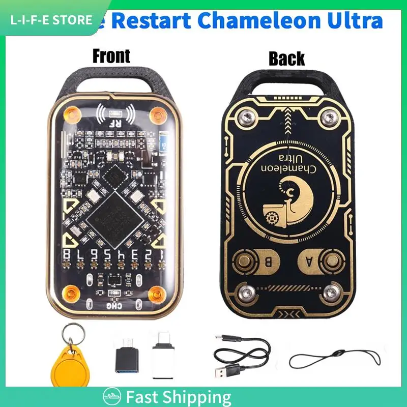 

Chameleon Ultra Smart Card Emulator+CUID Keychain RFID Smart Chip Reader 125K 13.56M Card Decode NFC Duplicator-AA98