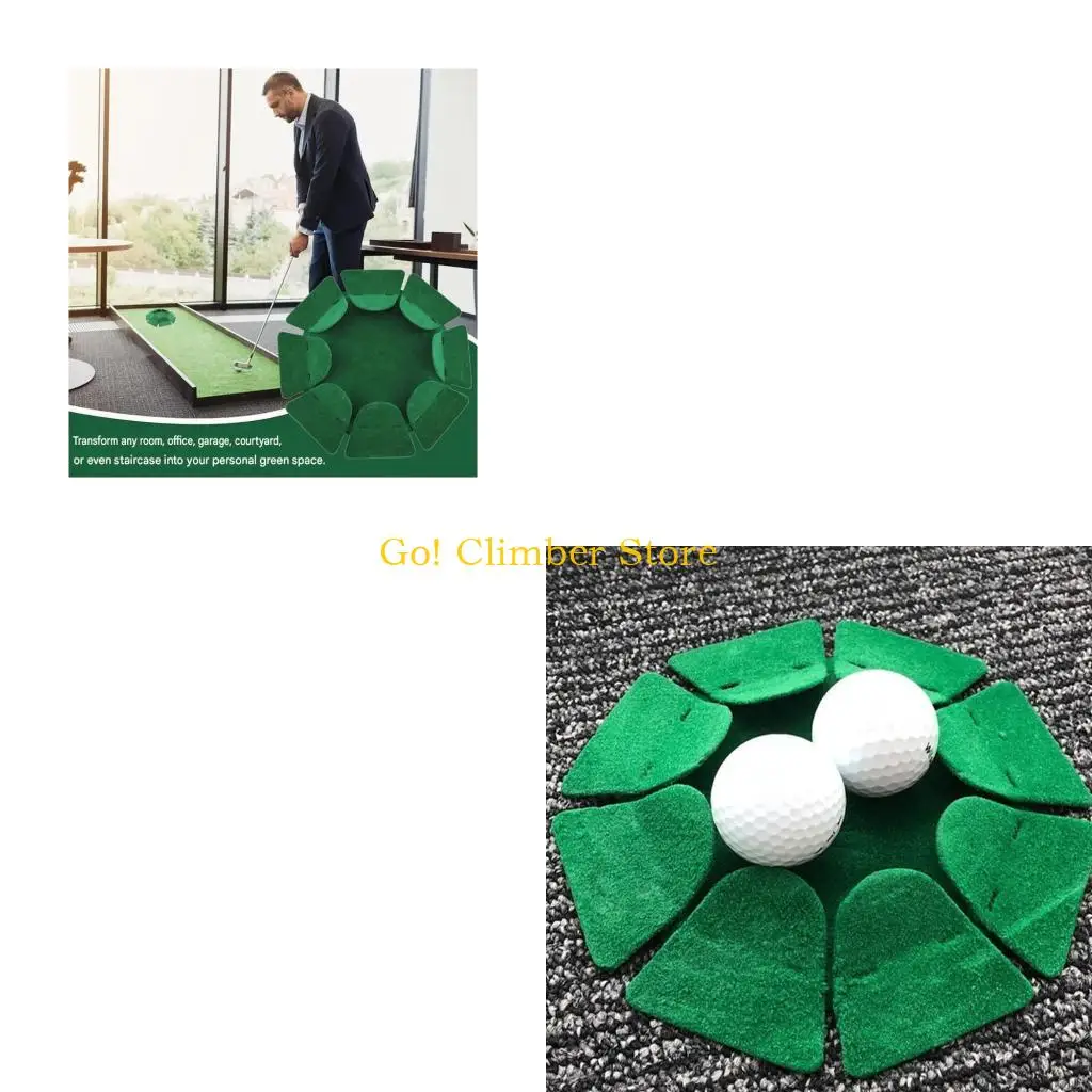 Q84C Golf Short Game Putting Trainer Practice for Indoor Home Practice and Accuracy