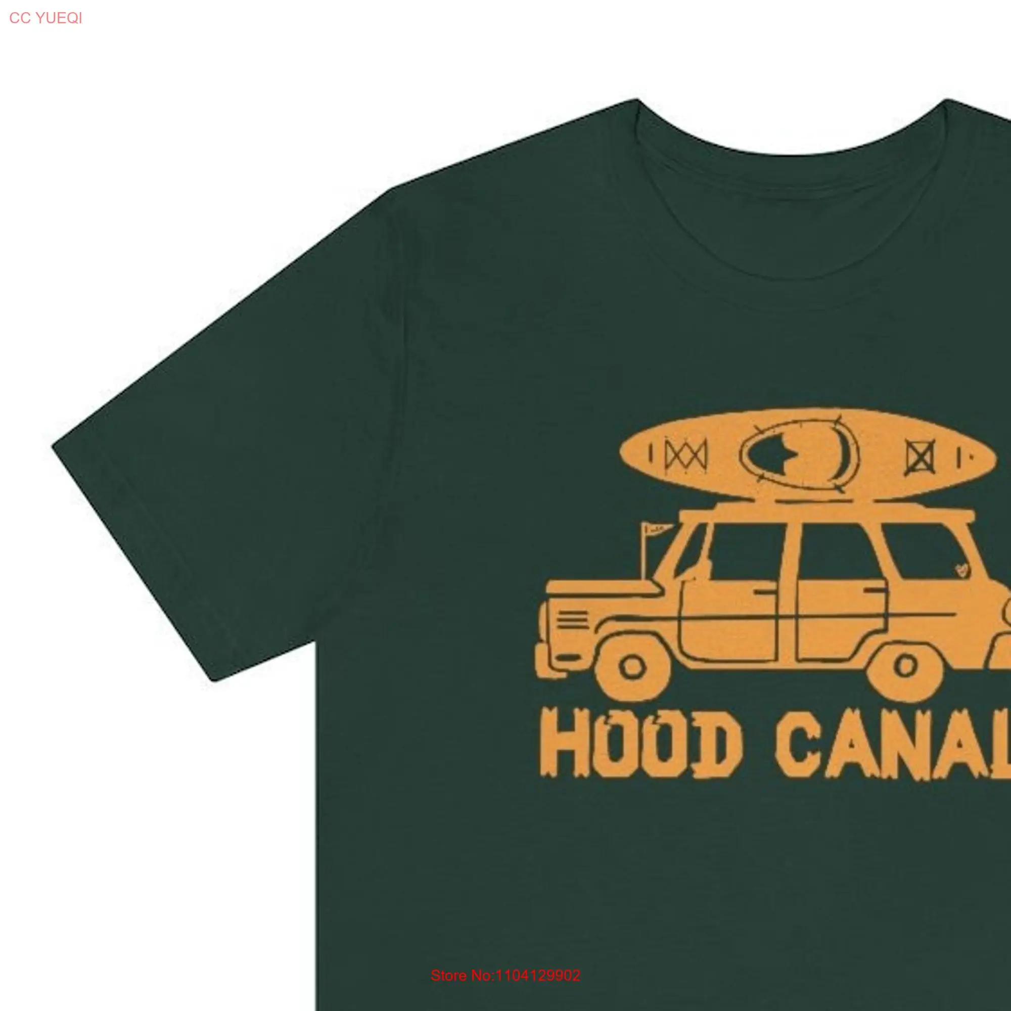 Hood Canal Kayak T Shirt long or short sleeves